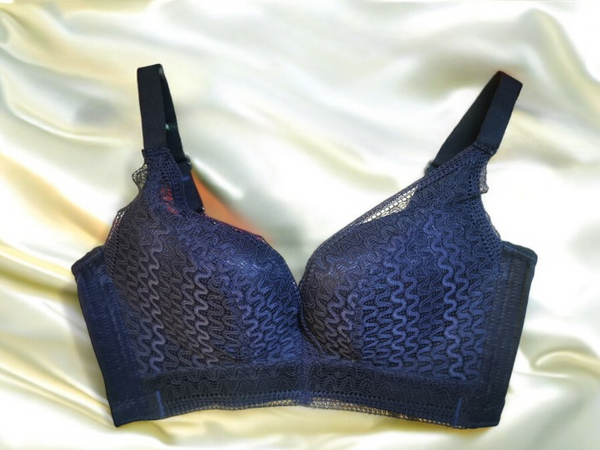 Padded Blue Stylish Bra