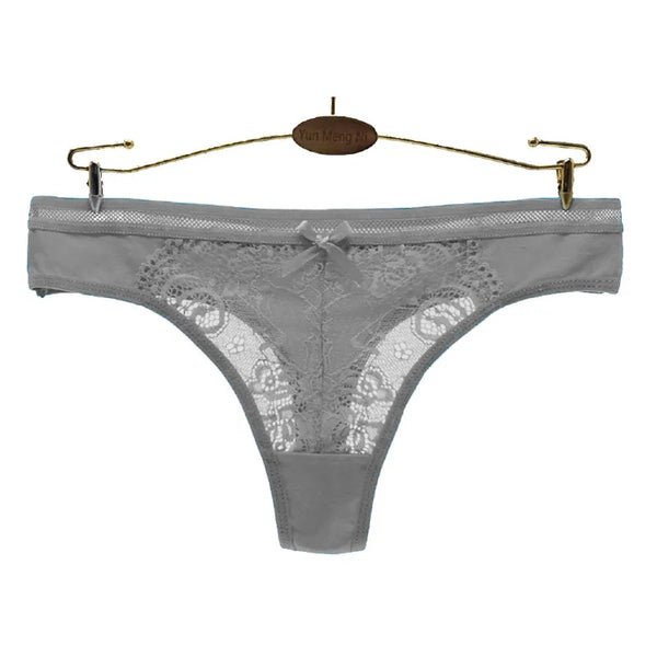 Pack of Two V Shape Elegant & Comfort Panties, Grey & Pink