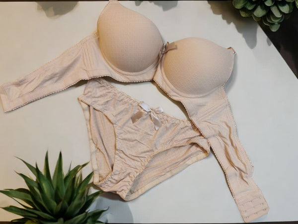 Elegant Soft Padded Bra Set